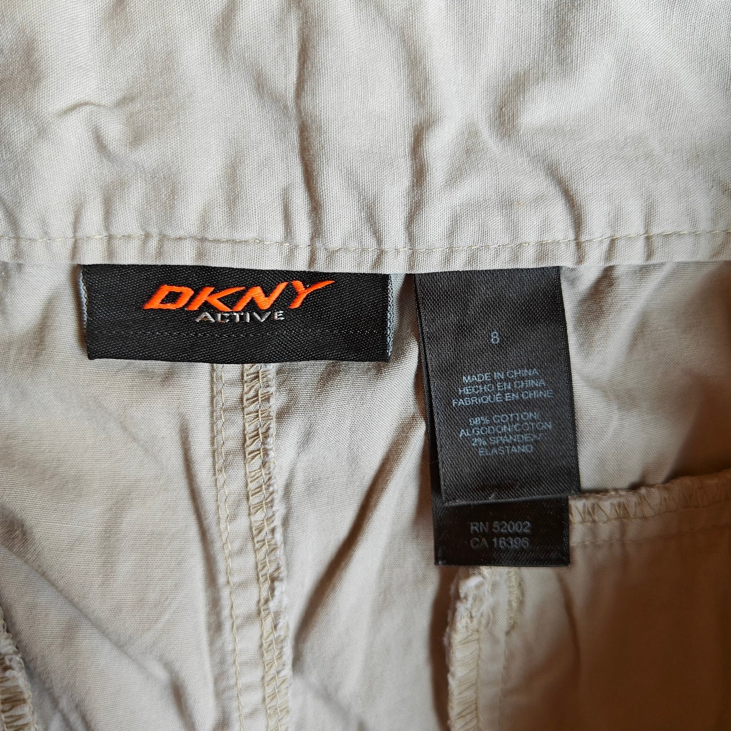Women's Tan Cargo Shorts
