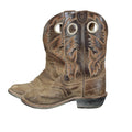 Brown Leather Western Cowboy Boots