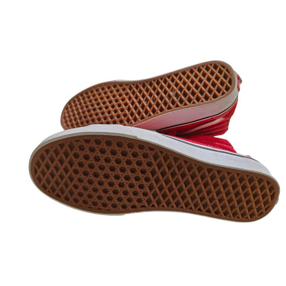 Sk8-Hi Red Suede High Top Skate Sneakers