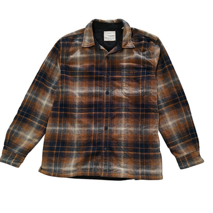 Plaid Flannel Jacket-Shirt