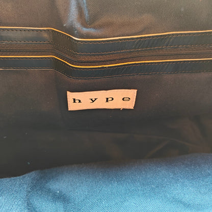 Black Leather Shoulder Bag