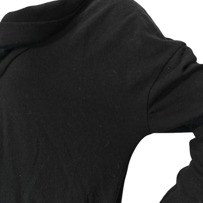 Black Cowl Neck Sweater