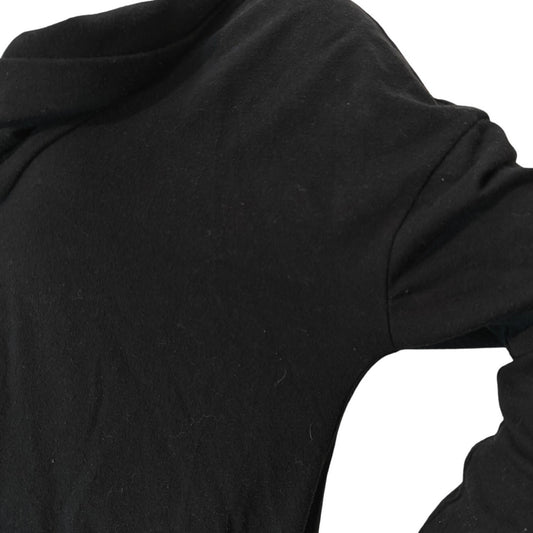 Black Cowl Neck Sweater