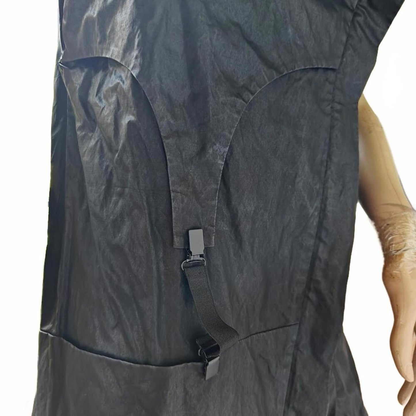 Black Avant Garde Asymmetrical Sleeveless Dress