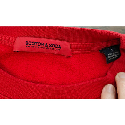 Red Amsterdam Couture Crewneck Sweatshirt