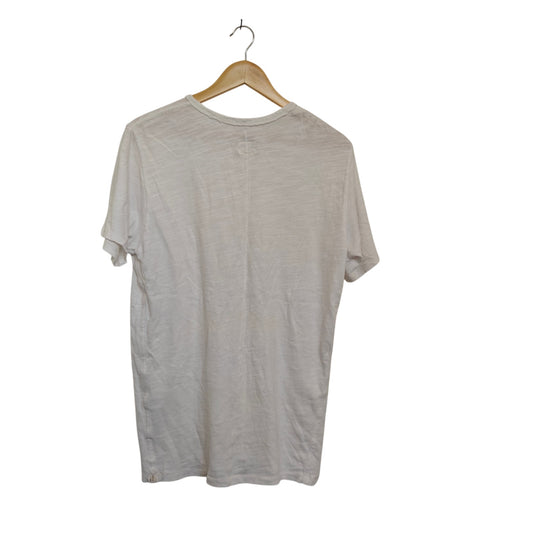 White Slub Tee Shirt