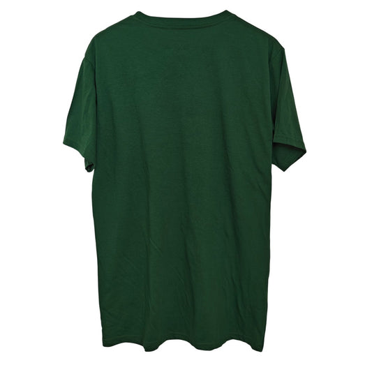 Green East West Money Graphic Tee
