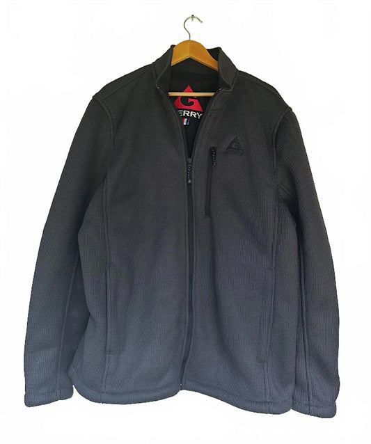 Black Gerry Waffle Softshell Jacket
