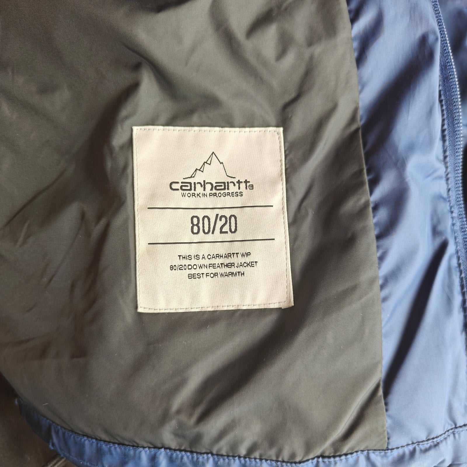 Navy Puffer Jacket