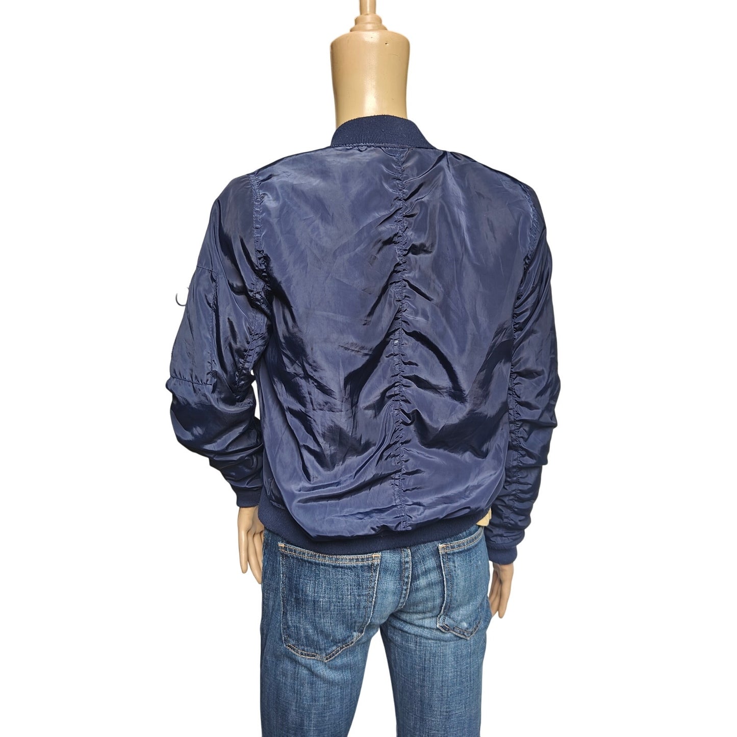 Navy Bomber Jacket