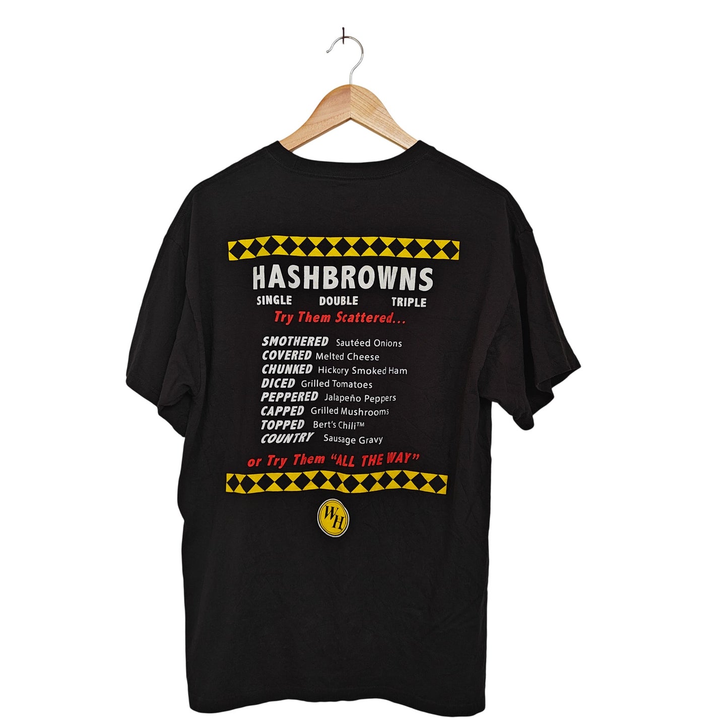 Waffle House Black Graphic Tee