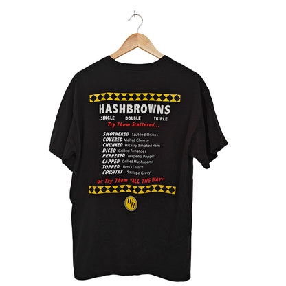 Waffle House Black Graphic Tee