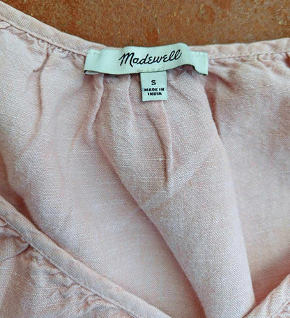 Light Pink Linen Lorelei Mini Dress