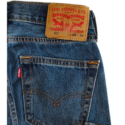 505 Straight Leg Medium Wash Jeans