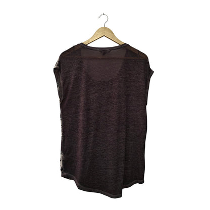Purple Skull Medallion Tee