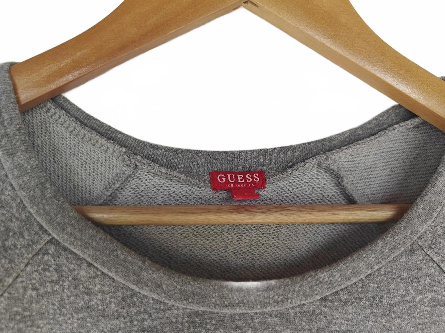 Heather Gray Y2K Logo Sweatshirt