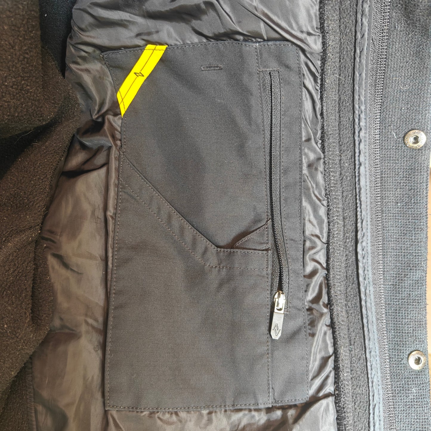 Black Full Zip Jacket