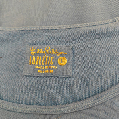 Blue Long-Sleeve Pocket Tee