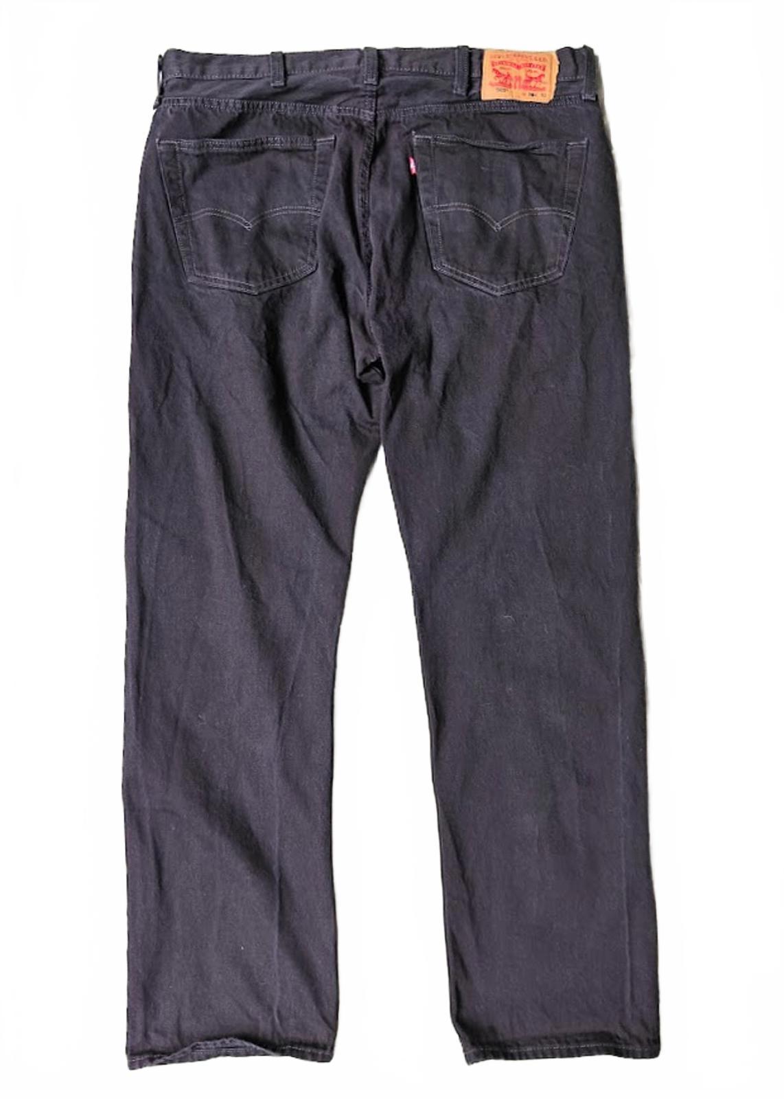 Black 501 Button Fly Jeans Size 38x32