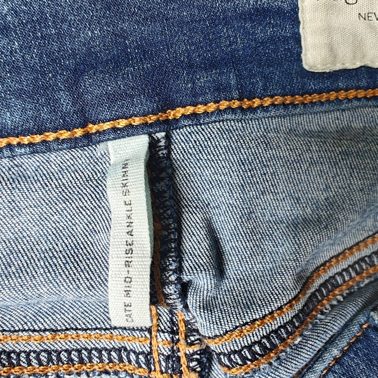 High-Rise Ankle Skinny Jeans Size 28