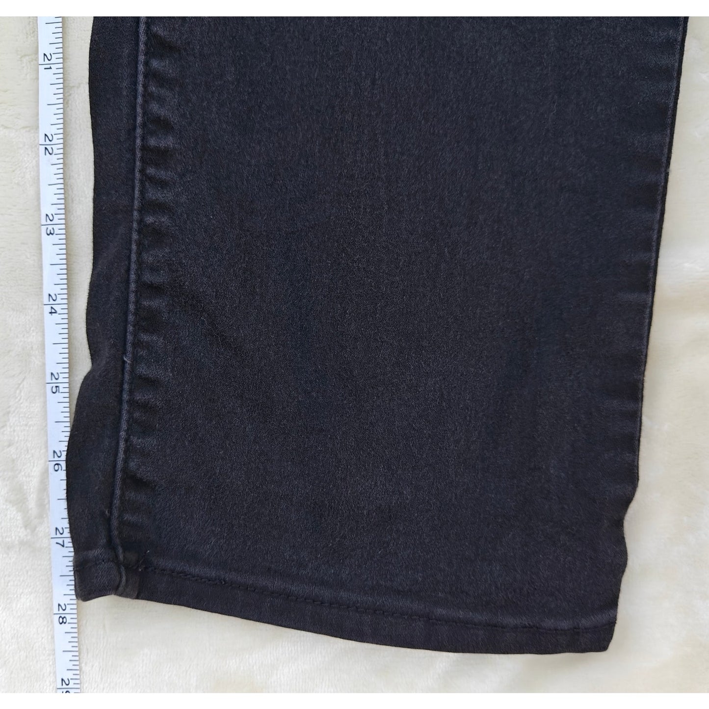 Black Stretch Denim Jeans