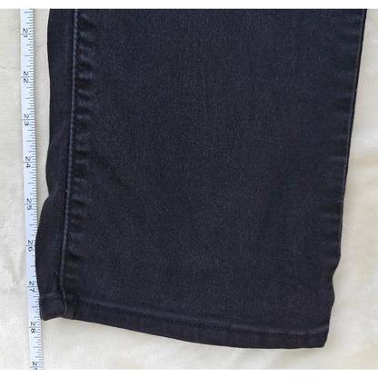 Black Stretch Denim Jeans