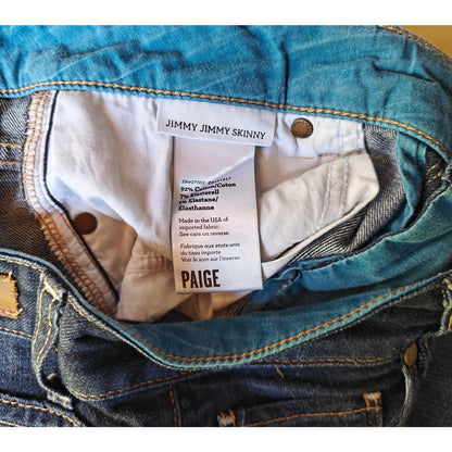 Jimmy Jimmy Dark Wash Mid Rise Skinny Jeans
