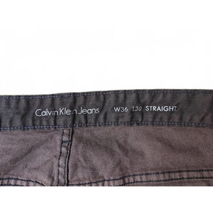 Gray Men's Straight Leg Jeans