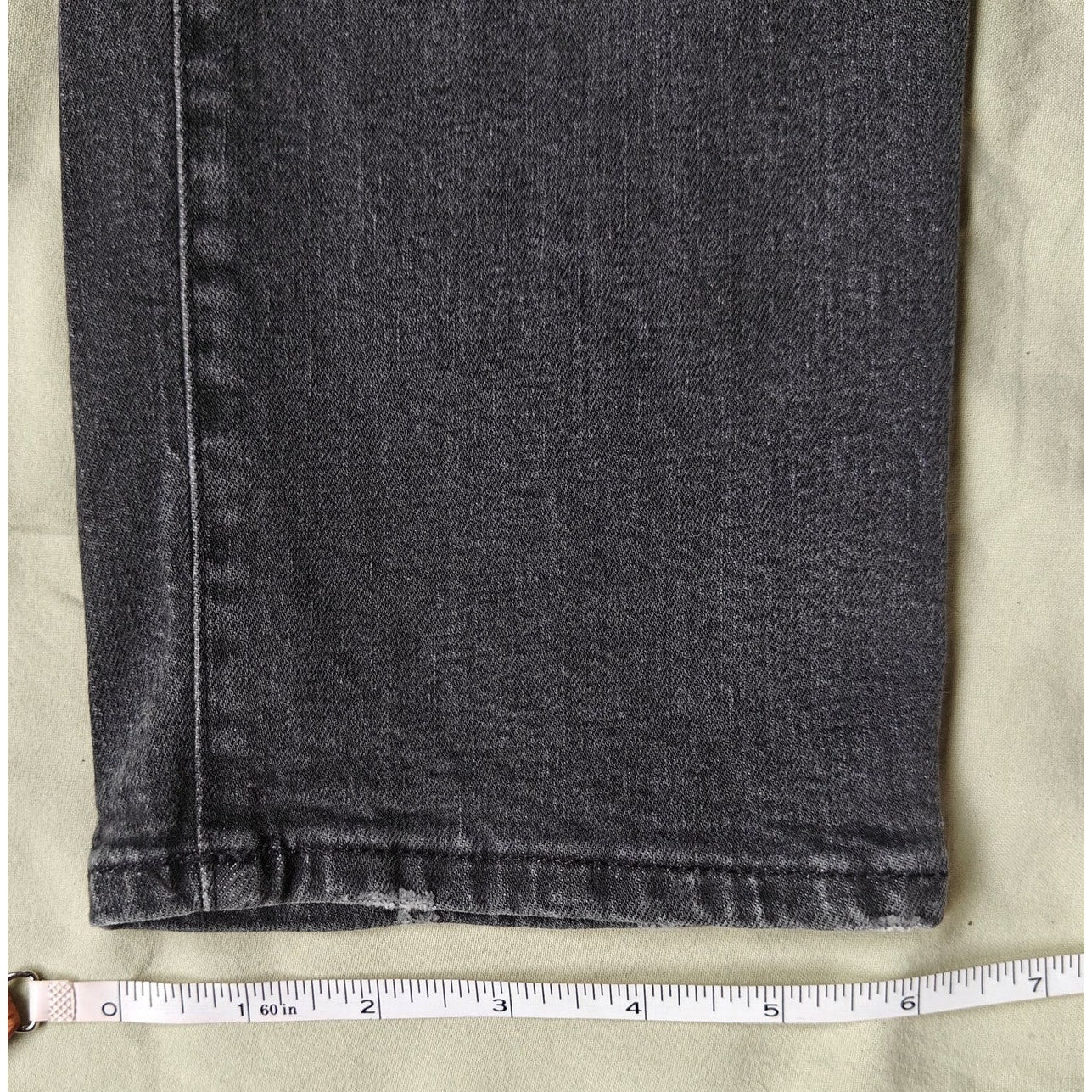 Washed Black The Perfect Vintage Crop Jean