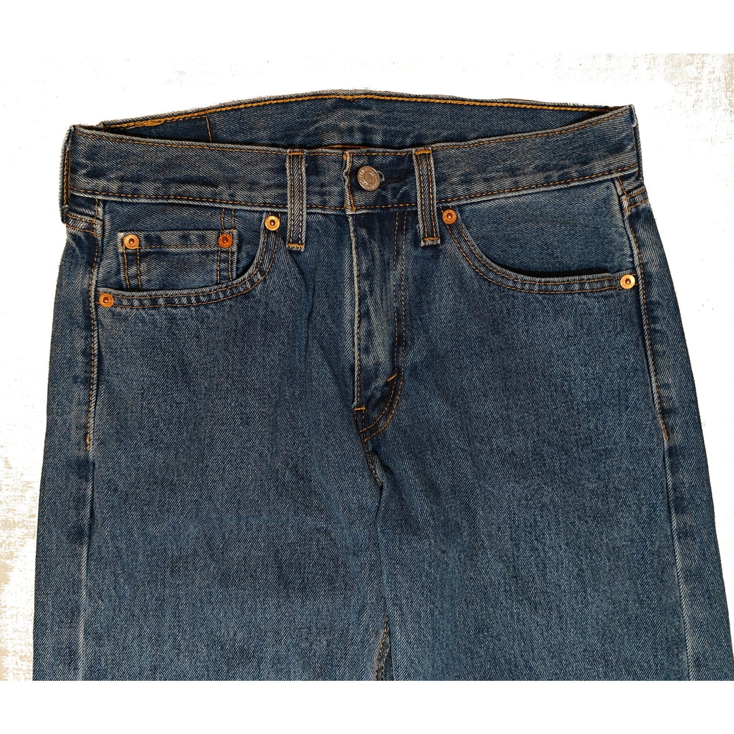 505 Straight Leg Medium Wash Jeans