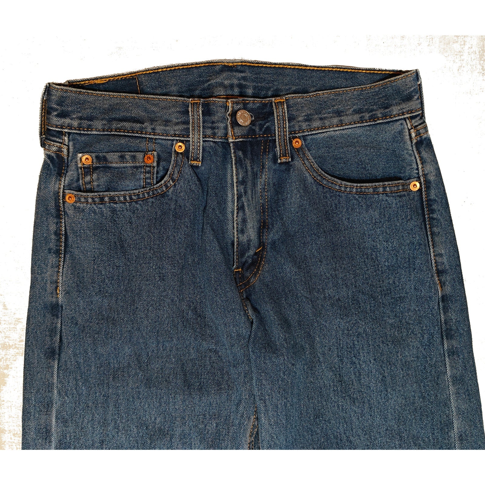 505 Straight Leg Medium Wash Jeans