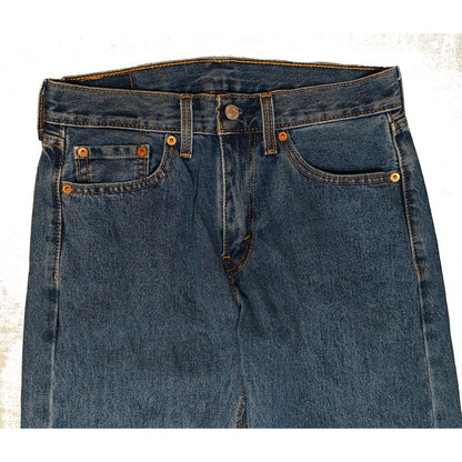 505 Straight Leg Medium Wash Jeans