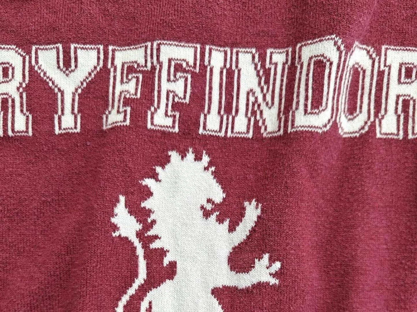 Burgundy Gryffindor Pride Sweater
