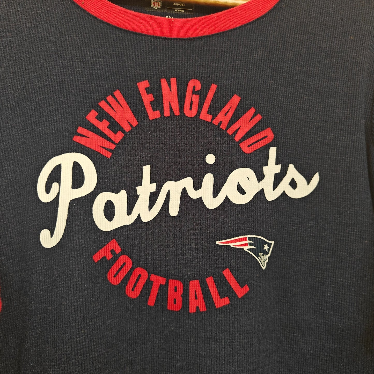 New England Patriots Team Apparel Long Sleeve Top