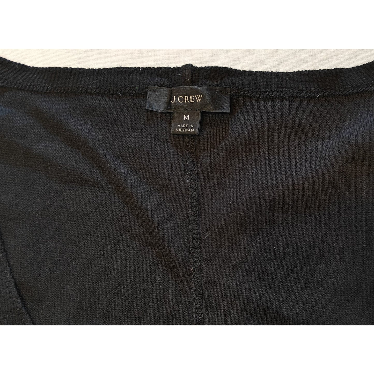 Black Button Front Cardigan Sweater