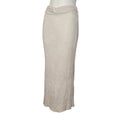 Cream Knit Maxi Skirt