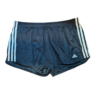 Black Mesh Athletic Shorts