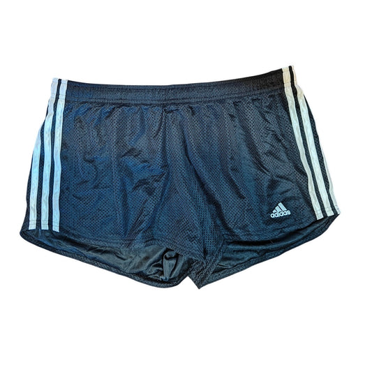 Black Mesh Athletic Shorts
