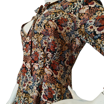 Floral Fit and Flare Mini Dress