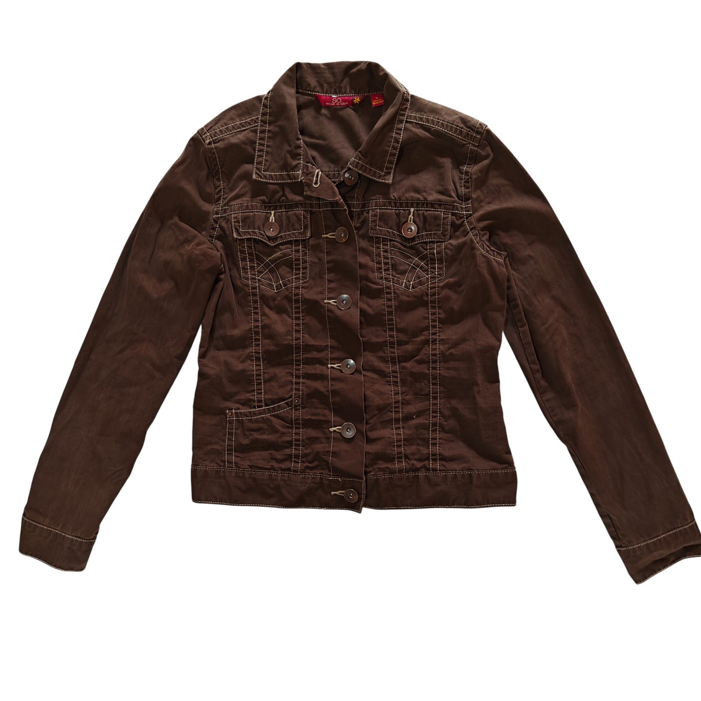 Brown Denim Jacket