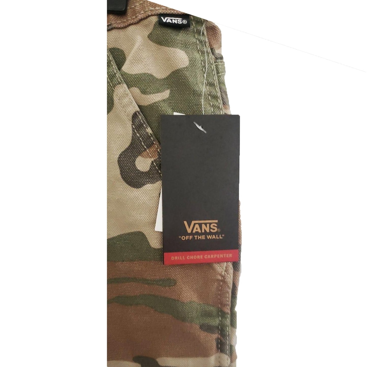 Camo Drill Chore Carpenter Pants