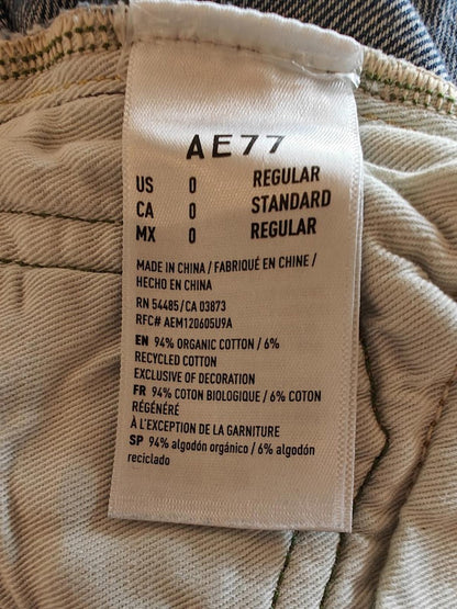 Aeropostale Low-Rise Stovepipe Jeans