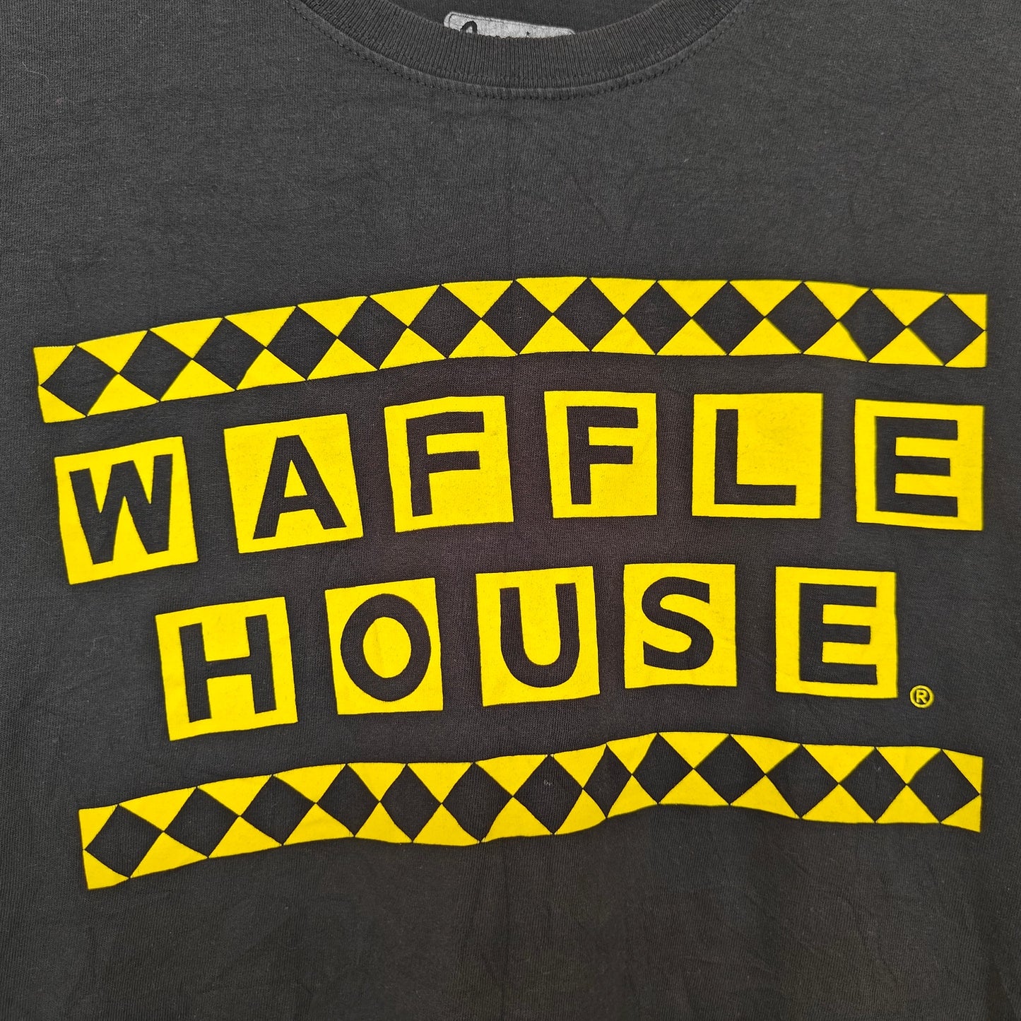 Waffle House Black Graphic Tee