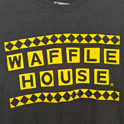 Waffle House Black Graphic Tee