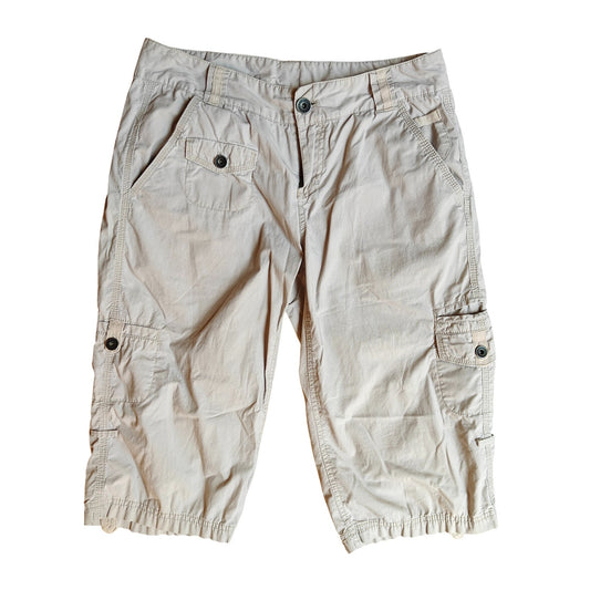 Women's Tan Cargo Shorts