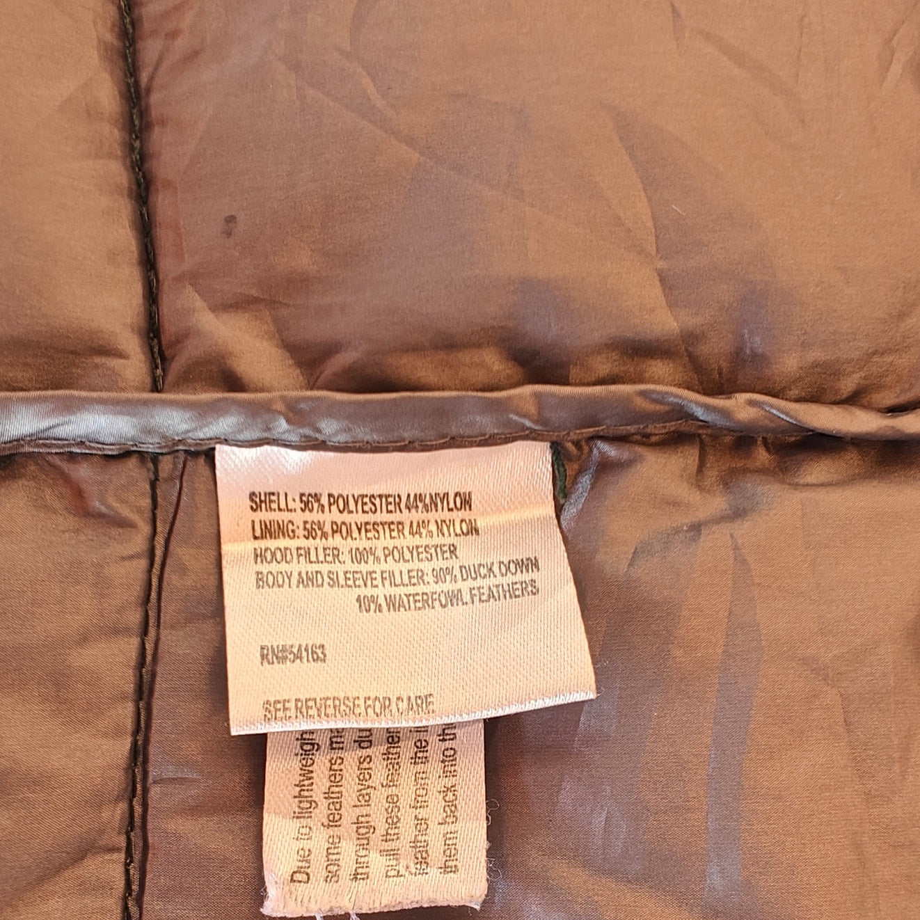 Green Packable Down Puffer Jacket