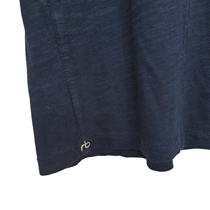 Navy Blue Slub Pocket Tee