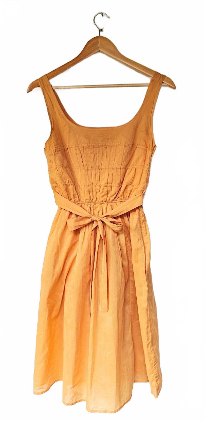 Gold Sleeveless Sun Dress - Size XS