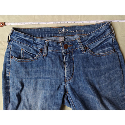 Medium Wash Curvy Bootcut Size 0