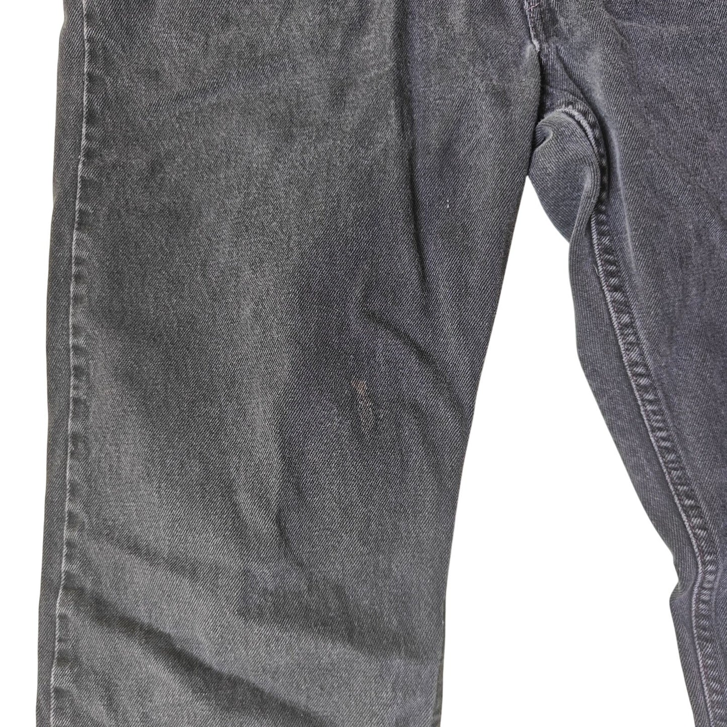 505 Regular Fit Black Straight Leg Jeans